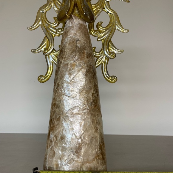 Lg Resin Gold Angel - Picture 5 of 11
